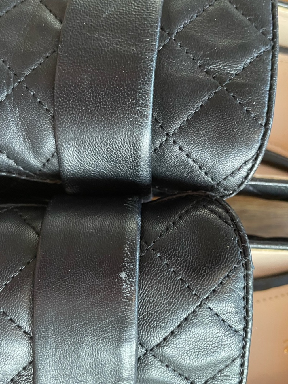 Essex Lane Tessie Quilted Black Loafers Women’s Size 10M Slip On Flats - Picture 9 of 11